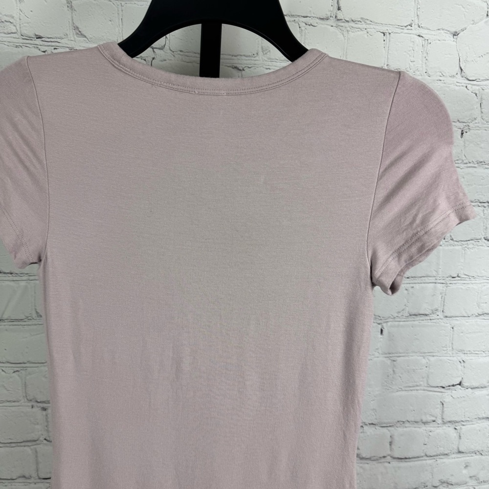 Aritzia Wilfred Free Light Purple Bodycon T-Shirt Dress Size Small - Picture 5 of 6
